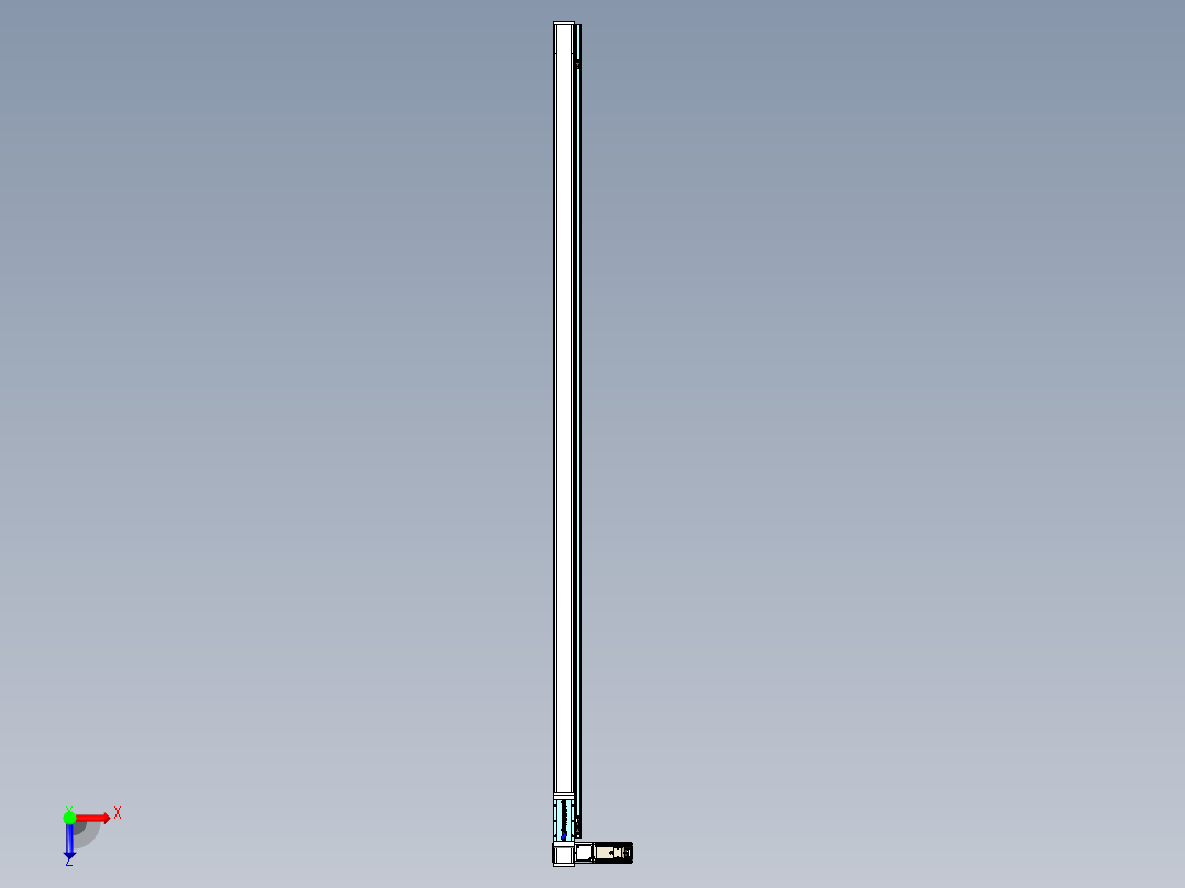 欧规系列-LB6A-L130-S2250-BL-ZP40-C3俯视图