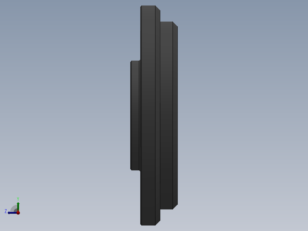 绞车 350 公斤右视图