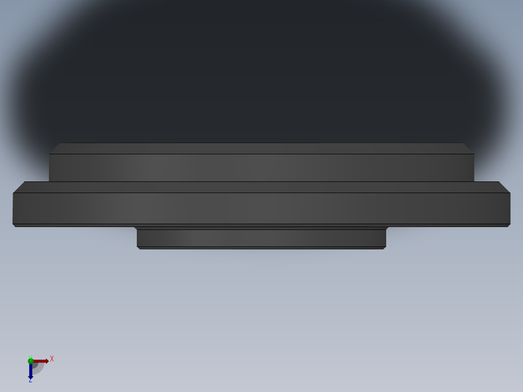 绞车 350 公斤俯视图