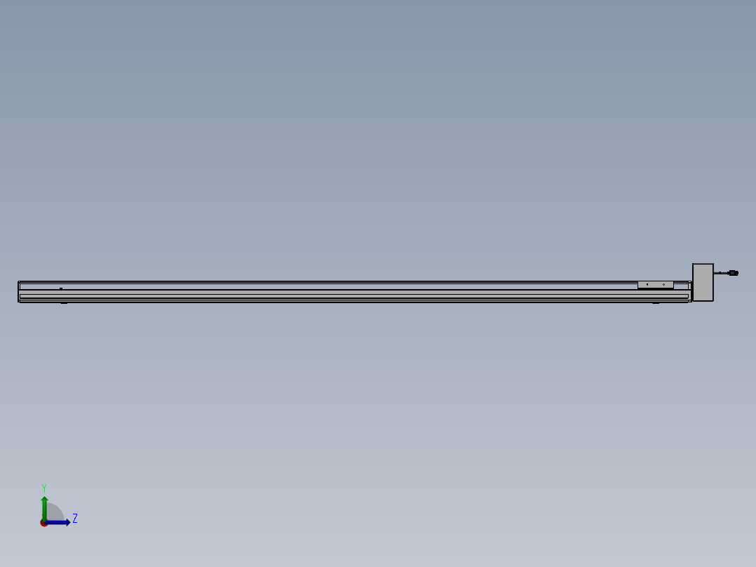 精密模组MT100-L78-1800-LU-M10-C4左视图