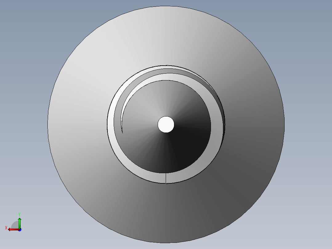 m3-13-to-40-沉头自攻螺丝-Screw M3 x 40 for Wood.SLDPRT后视图