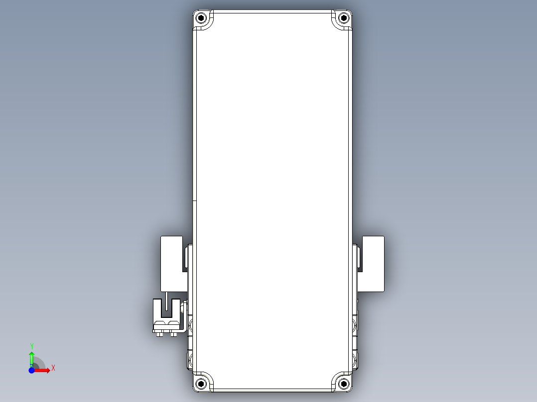 TPA-KNR-86E-1610C-L250A1-MU-P75-N3线性模块铝制底座前视图