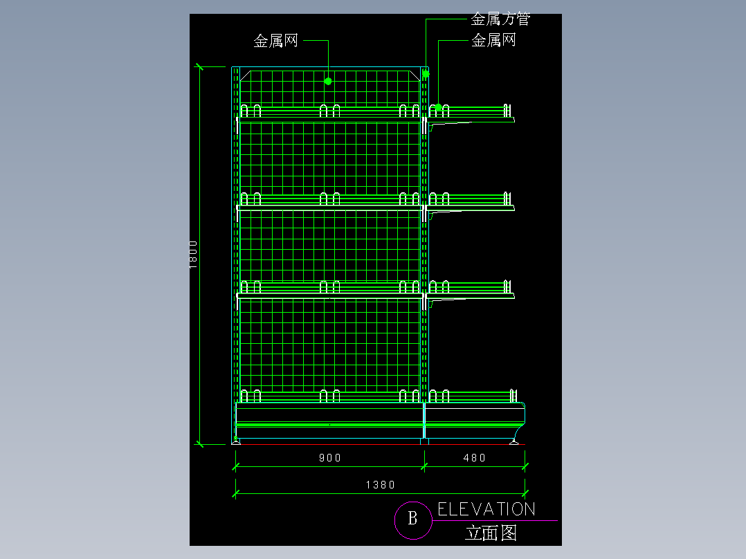 建筑图库工装一-FH04025E