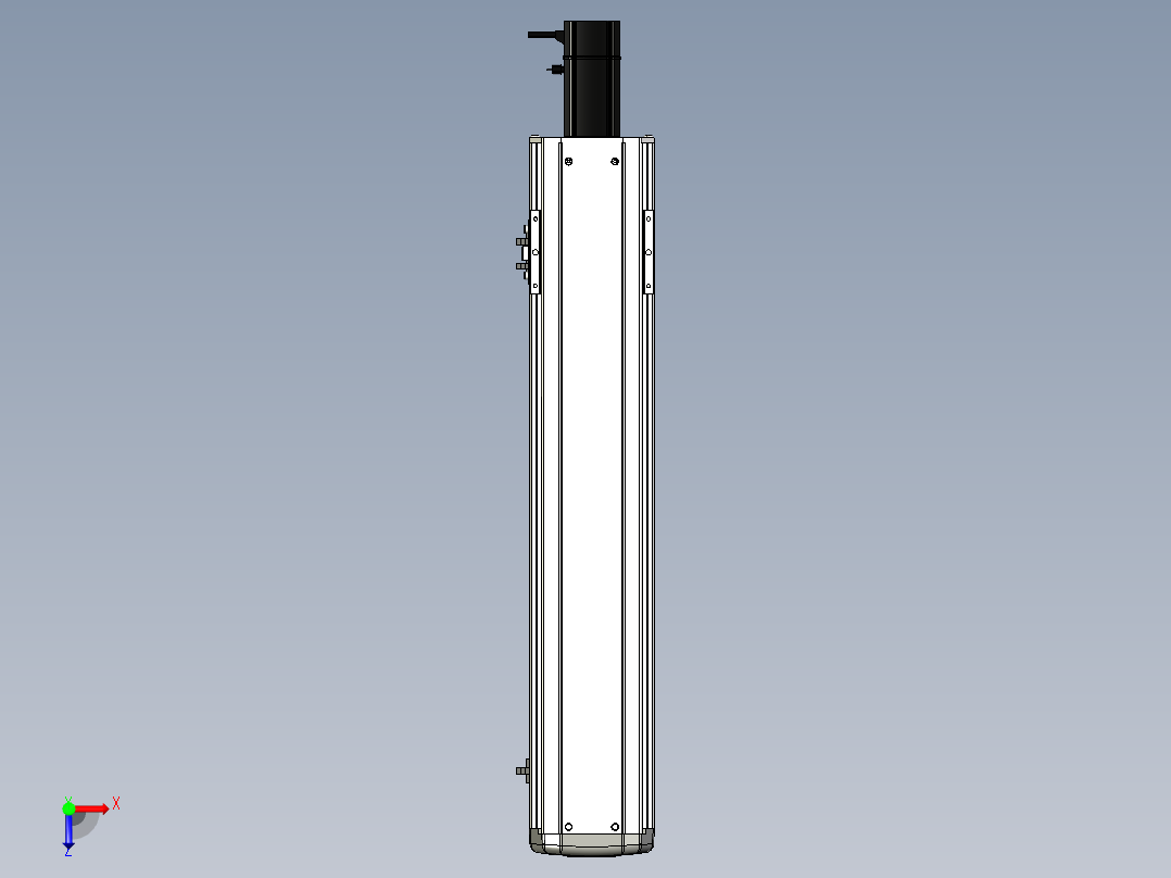 Toyo东佑达直线模组-ETH13-550-BC-200W+煞車俯视图
