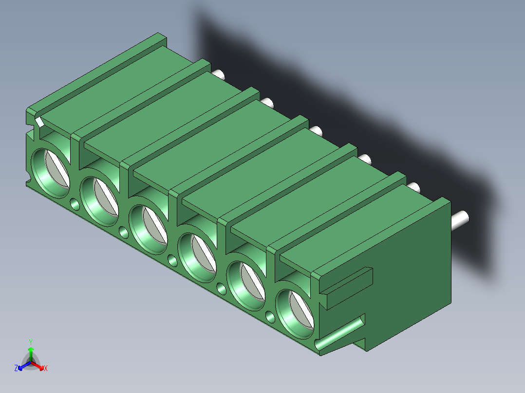 DG302-5.0-06P-14正等轴测图