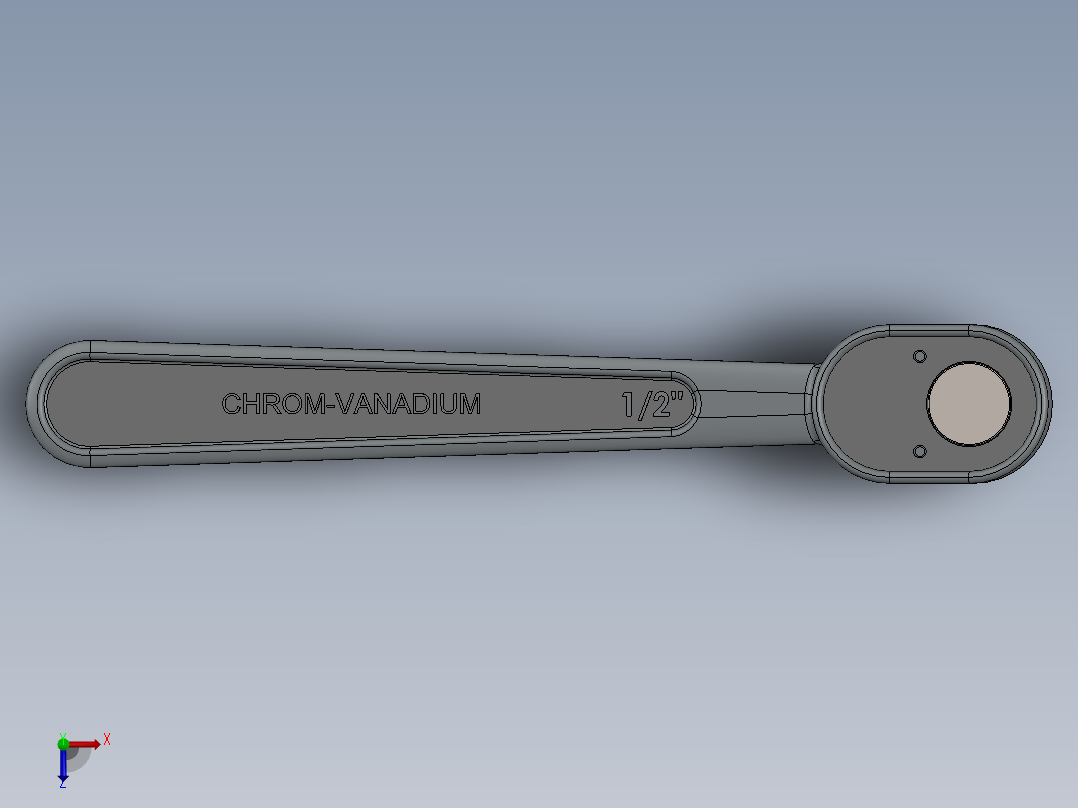 套筒扳手--sw俯视图