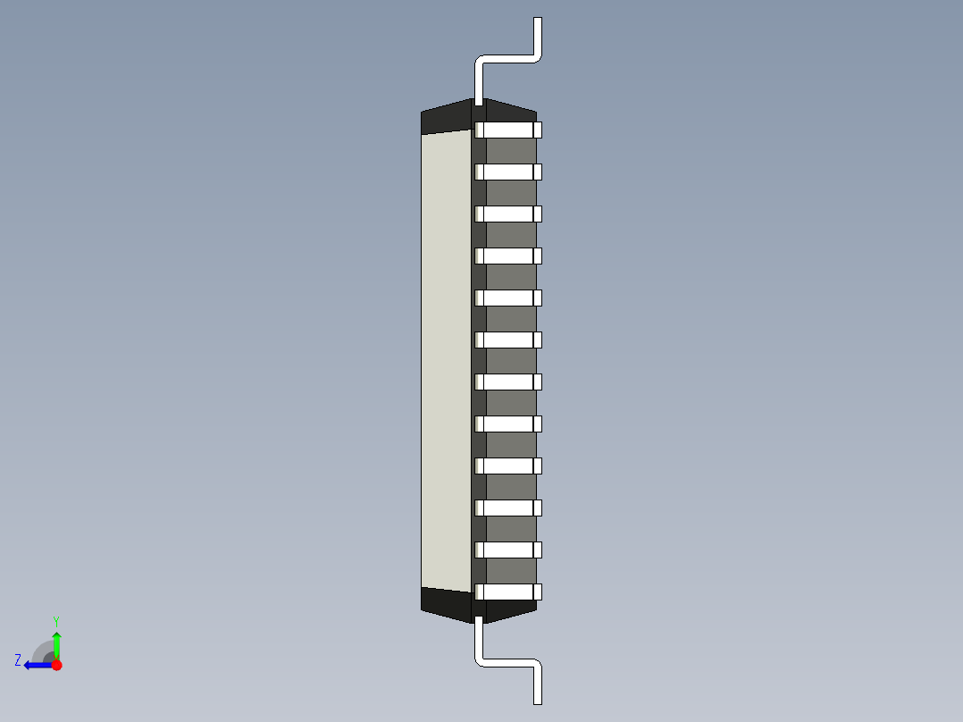 元器件3D封装QFP48_FPT-48P-M13155右视图