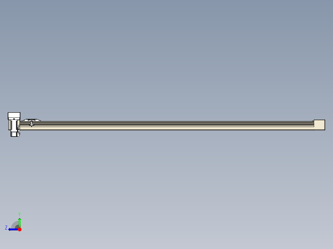 同步带全封闭直线模组TPA-HCB-65S-90-L1450-MR-Y-P10-N3右视图