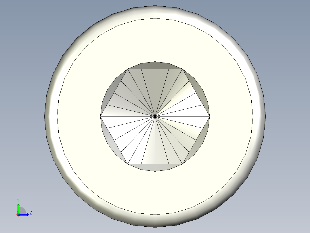 螺钉-DIN_912-M4x40.stp左视图