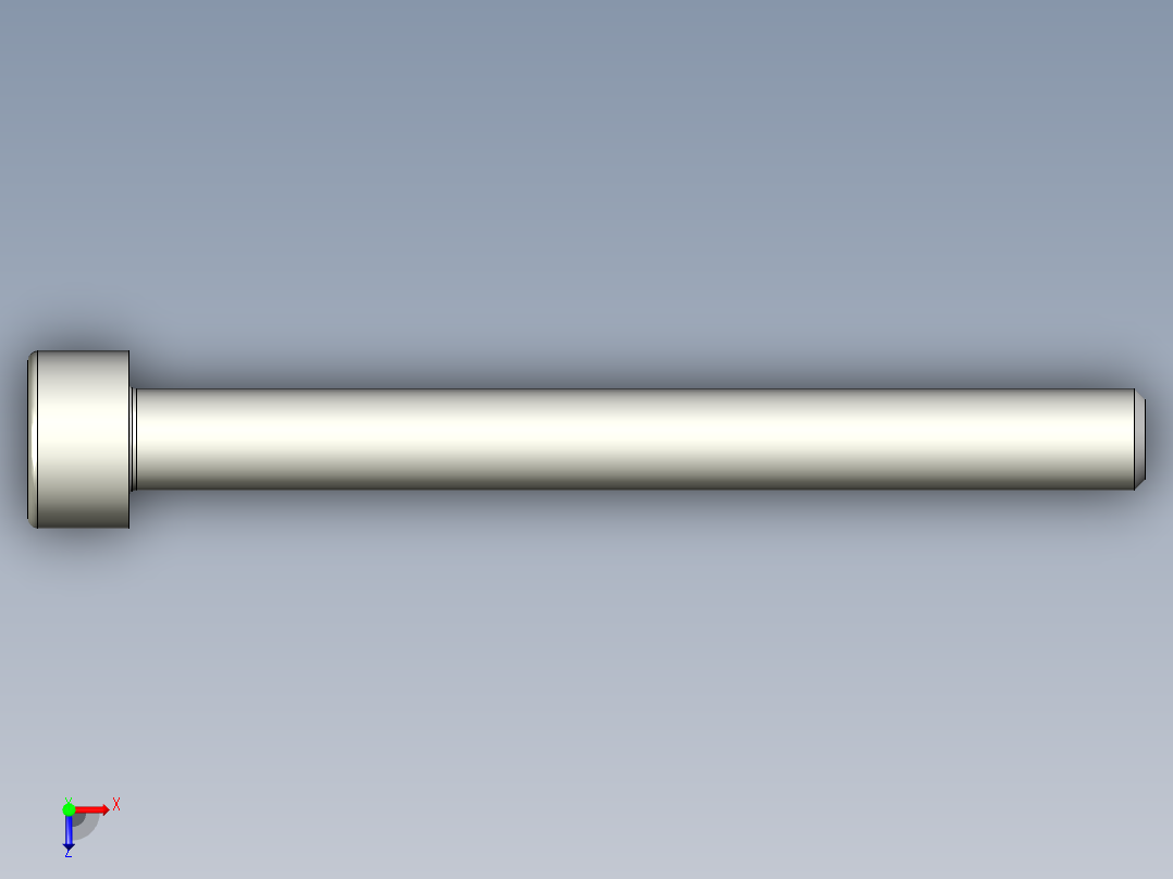 螺钉-DIN_912-M4x40.stp俯视图