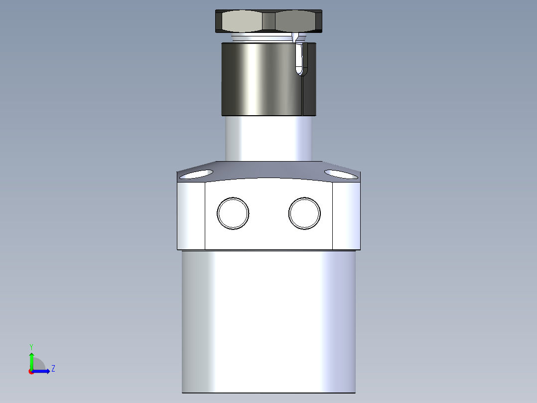 KOSMEKLHA0900-SR-Y45_R01多系列多零件图纸模型左视图