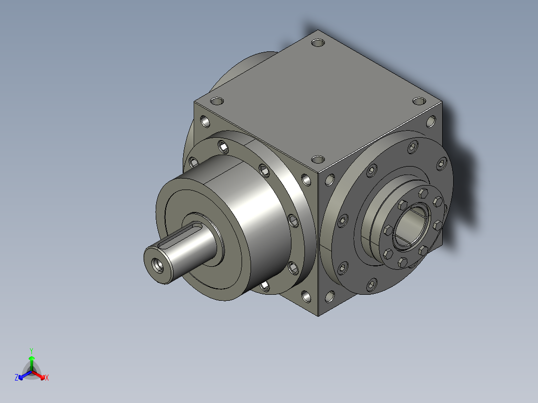 HZT210C-L1-(A)-S2-P1正等轴测图