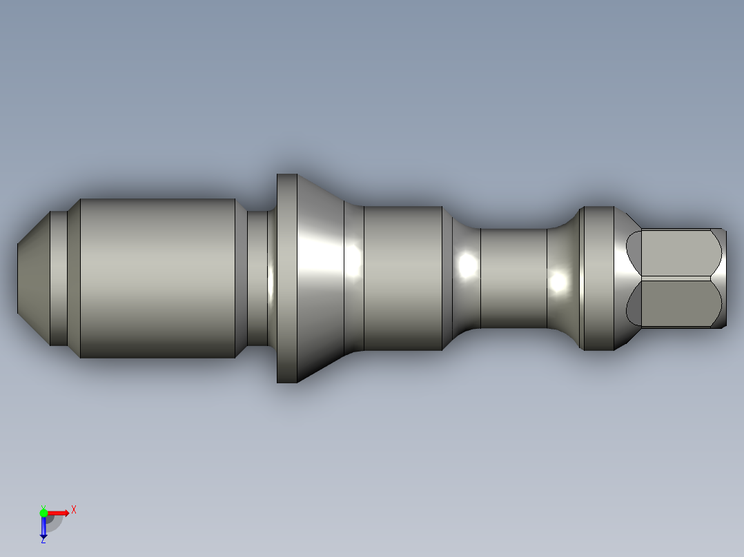 KOSMEKLZ0750-FP1多系列多零件图纸模型俯视图