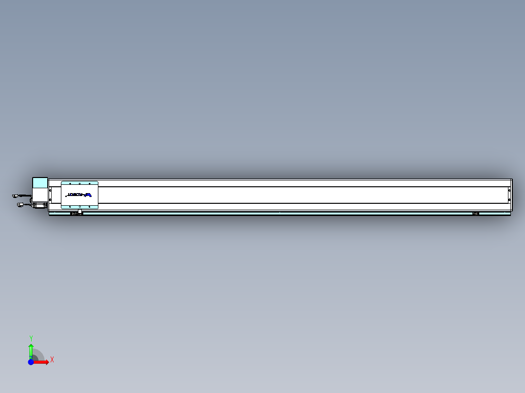 威洛博VBC同步带传动一无尘环境VBC14-L45-S1700-BRD-ZP40-C3前视图