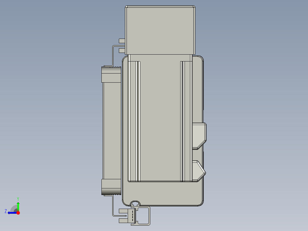 威洛博双电机滑台-VBC14S2-L50-S2000-BLR-P40-C6右视图