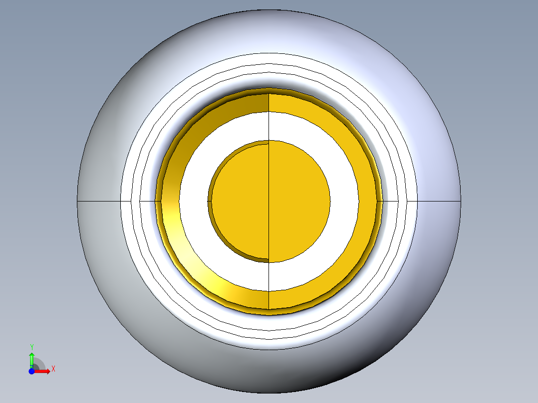 电话插头前视图