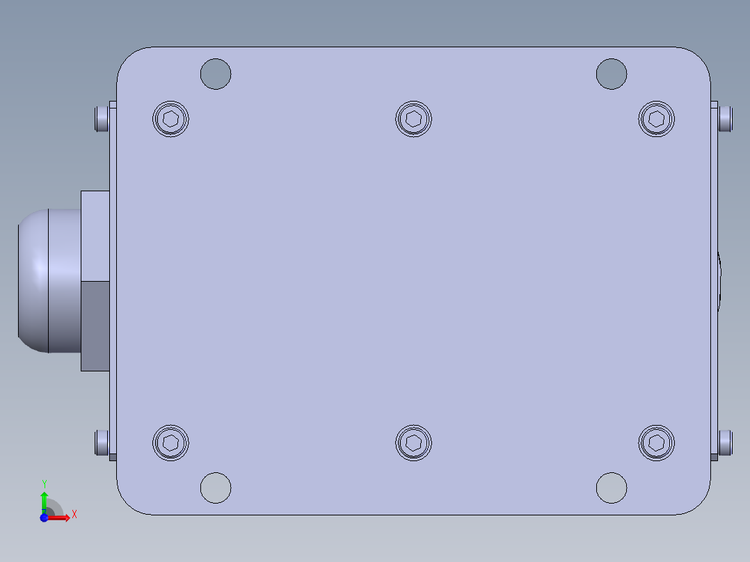一种scara机器人结构设计（二维+三维+说明书）前视图