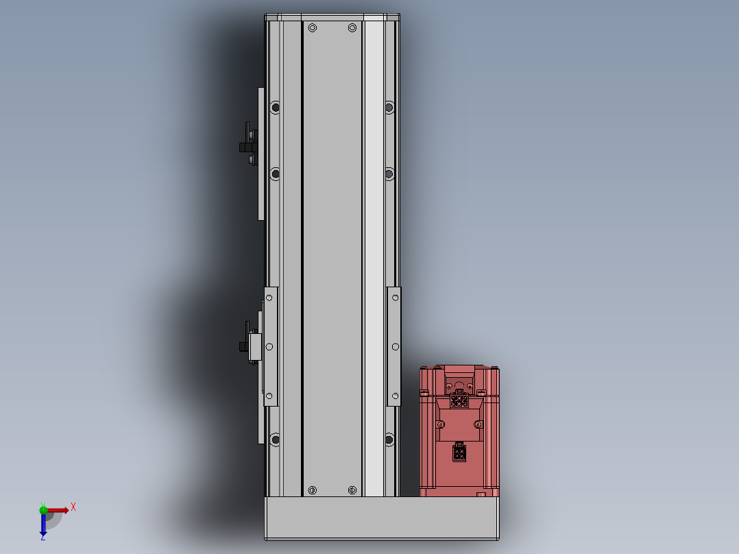 精密模组MY120-T10-150L-BL-P20B-C4-C俯视图