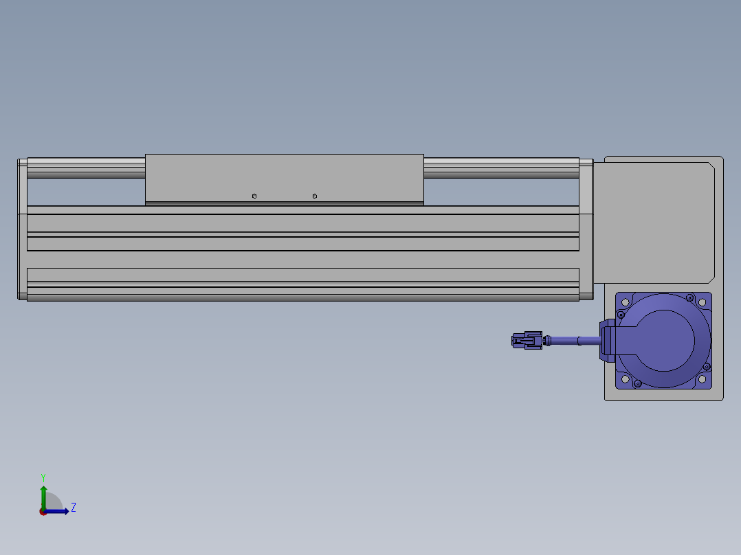 精密模组MT220-L150-100-RD-M75-C4左视图