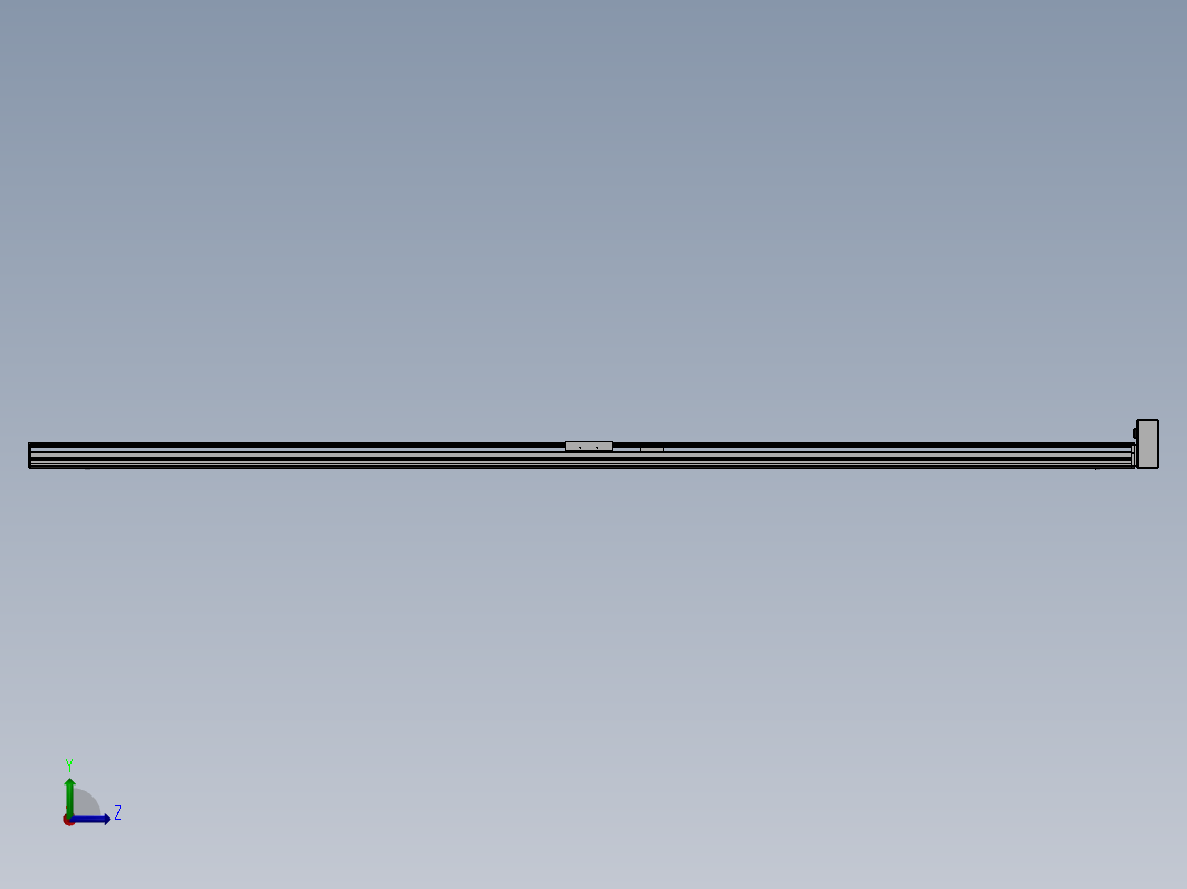 精密模组MT140-L110-3000-LU-M40-C4左视图