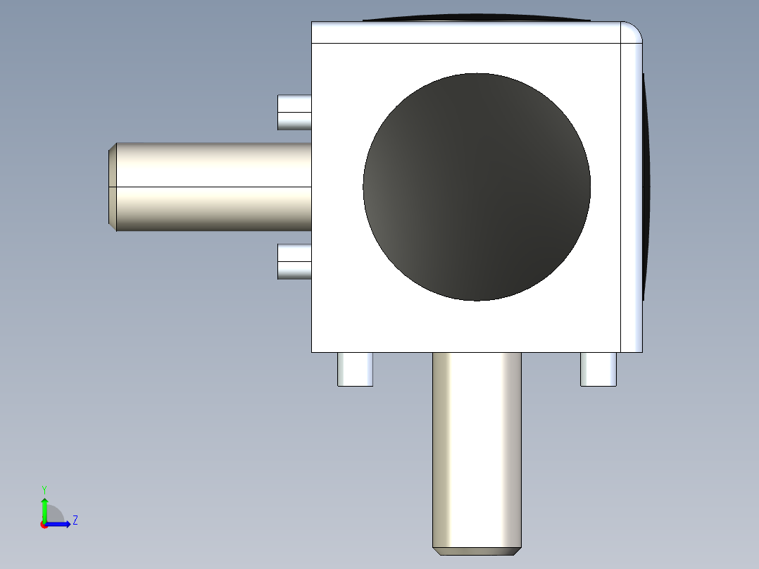 型材-BR 3D 30X30 CUBIC CONNECTOR KJN524479左视图