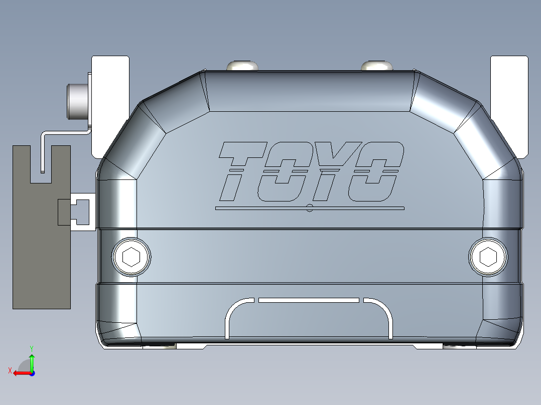 Toyo东佑达直线模组-ETH12-500-M+煞車后视图