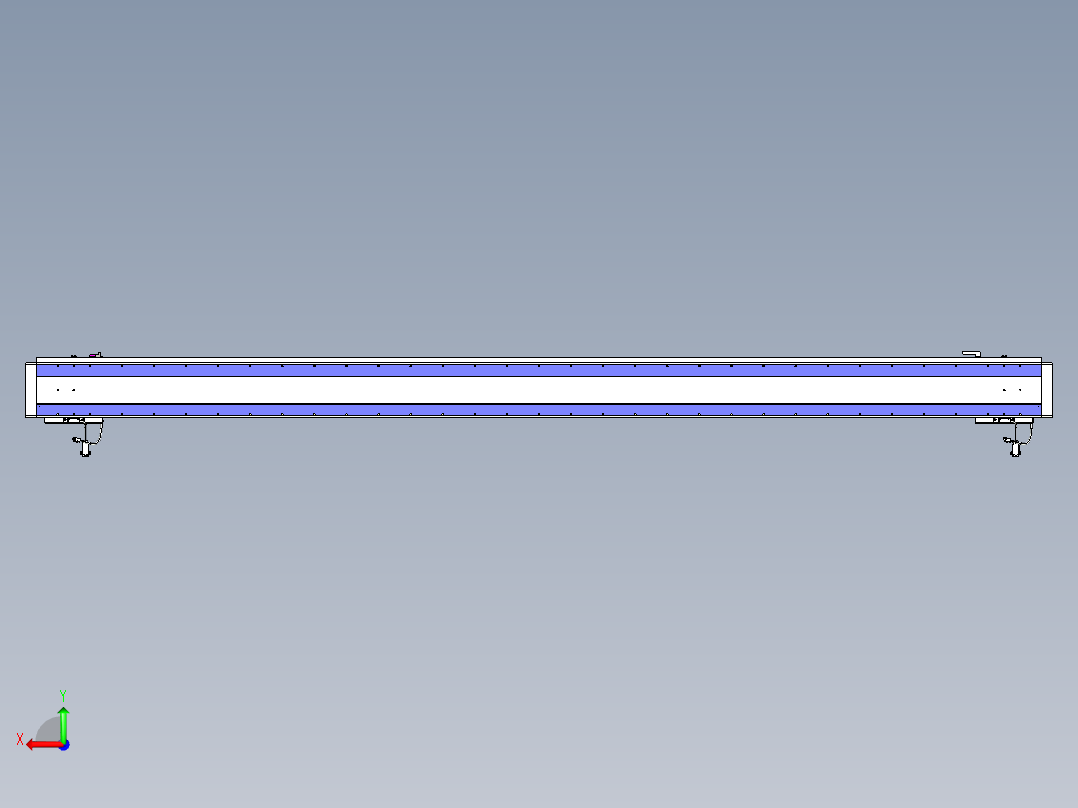 威洛博VL系列3d模型模组2VL17E2Y-S2700后视图