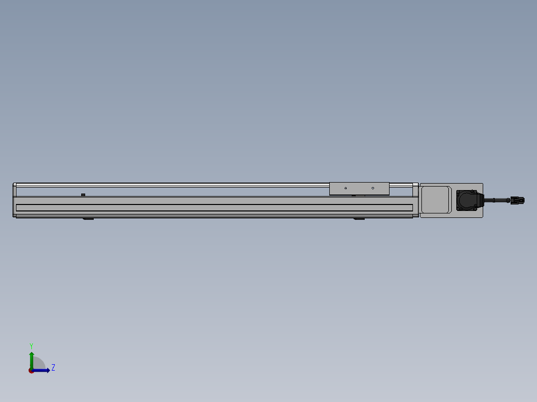 精密模组MT100-L78-500-R-M10-C4左视图