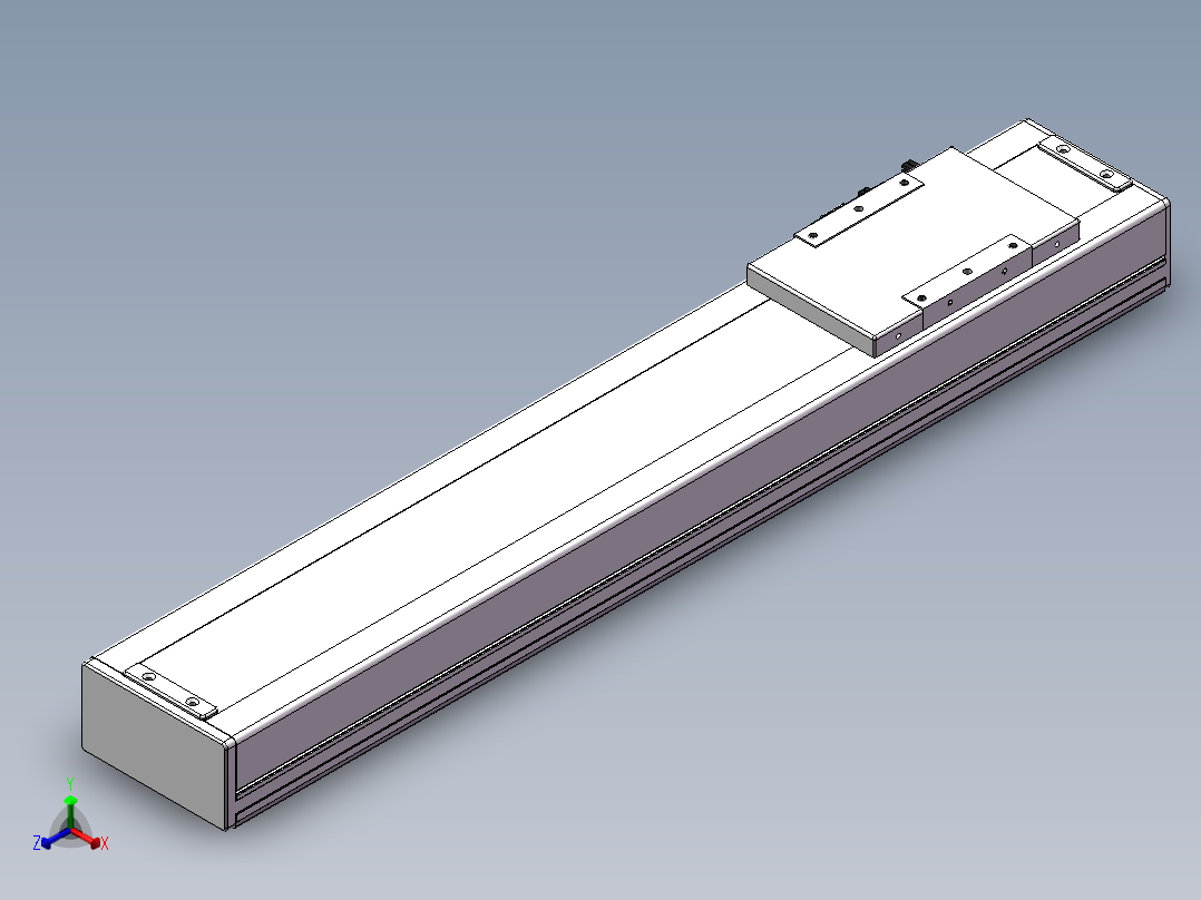 精密模组MC140-L05-550-M-M200-C4正等轴测图