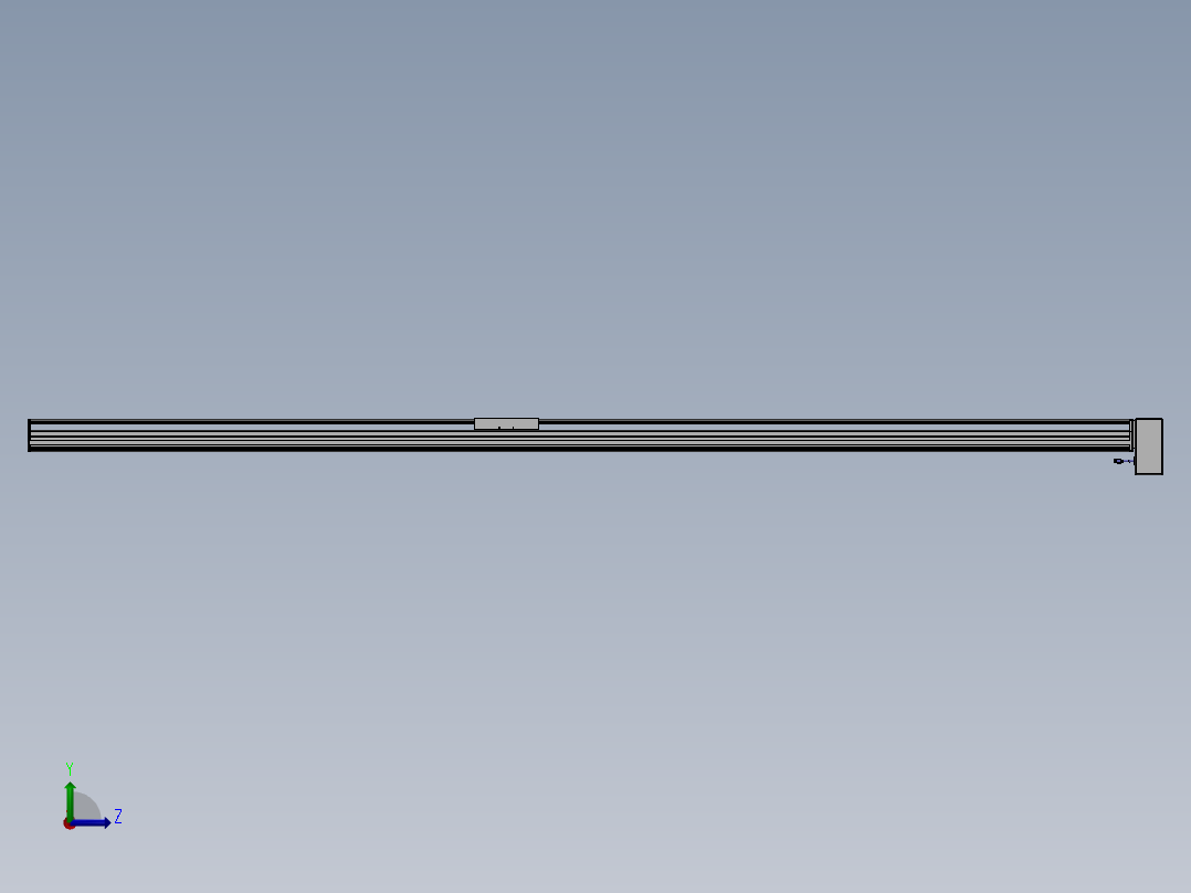 精密模组MT220-L150-3600-LD-M75-C4左视图