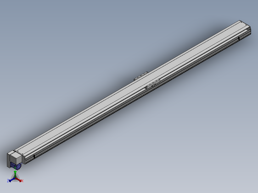 精密模组MT220-L150-3600-LD-M75-C4正等轴测图