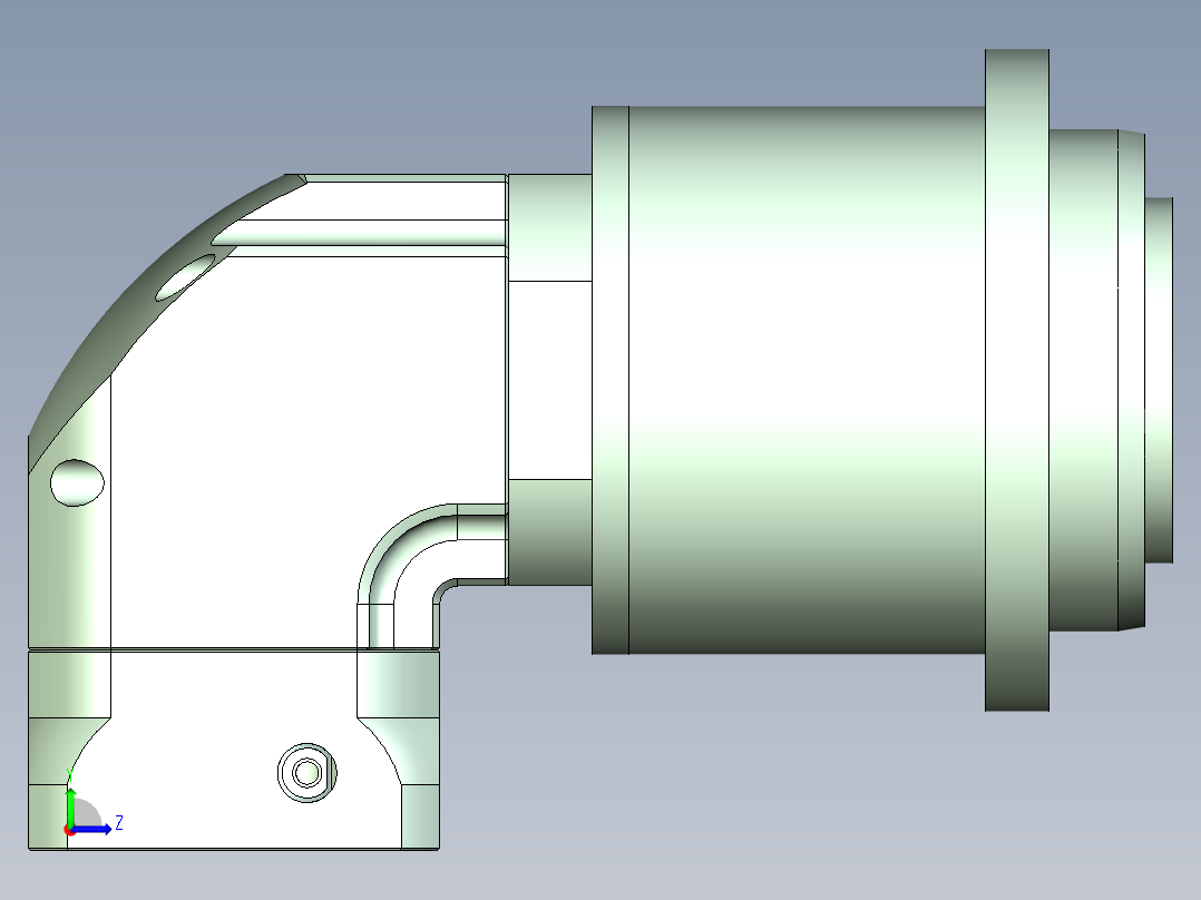 直齿ZPLH120-L3 14-73-98.43-M6.stp左视图