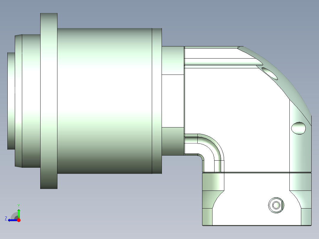 直齿ZPLH120-L3 14-73-98.43-M6.stp右视图