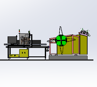 电脑主机外壳自动加工生产线sw18