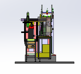 电脑主机外壳自动加工生产线sw18