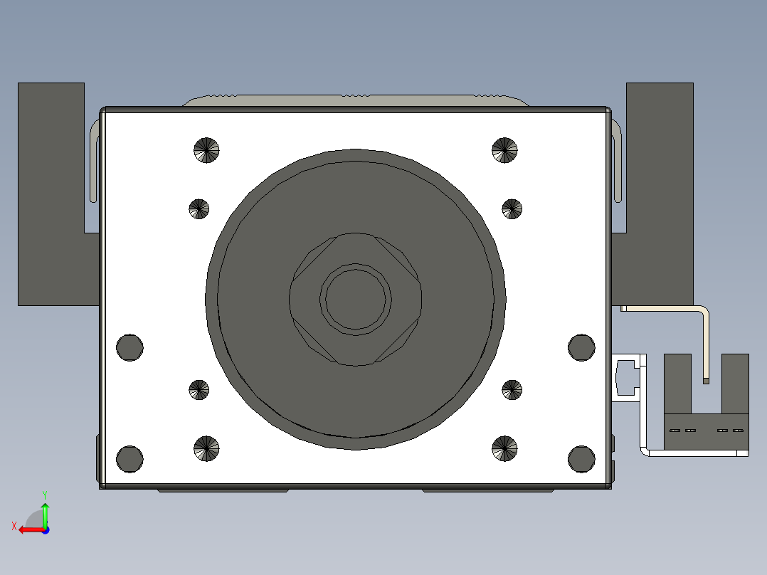 模组MK8620C-640A1-F0C后视图