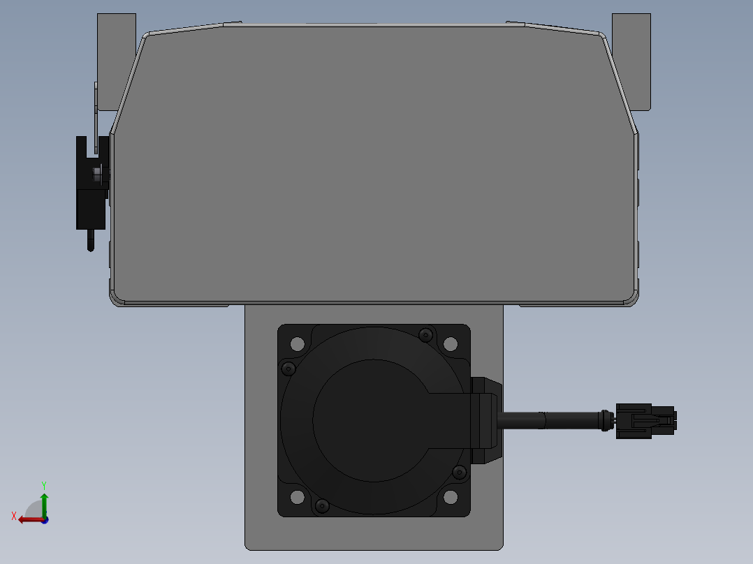 精密模组MY220-T10-1000L-BM-P75B-C4-C后视图