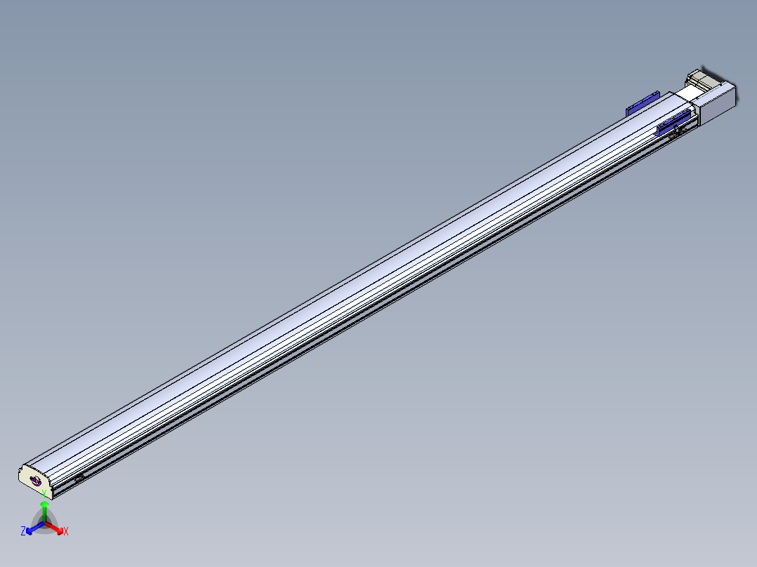 同步带滑台-半封闭B17H-L50-S3000-R-P75-D3