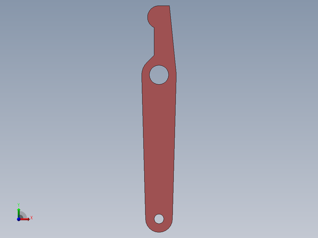 S8 增力杠杆前视图