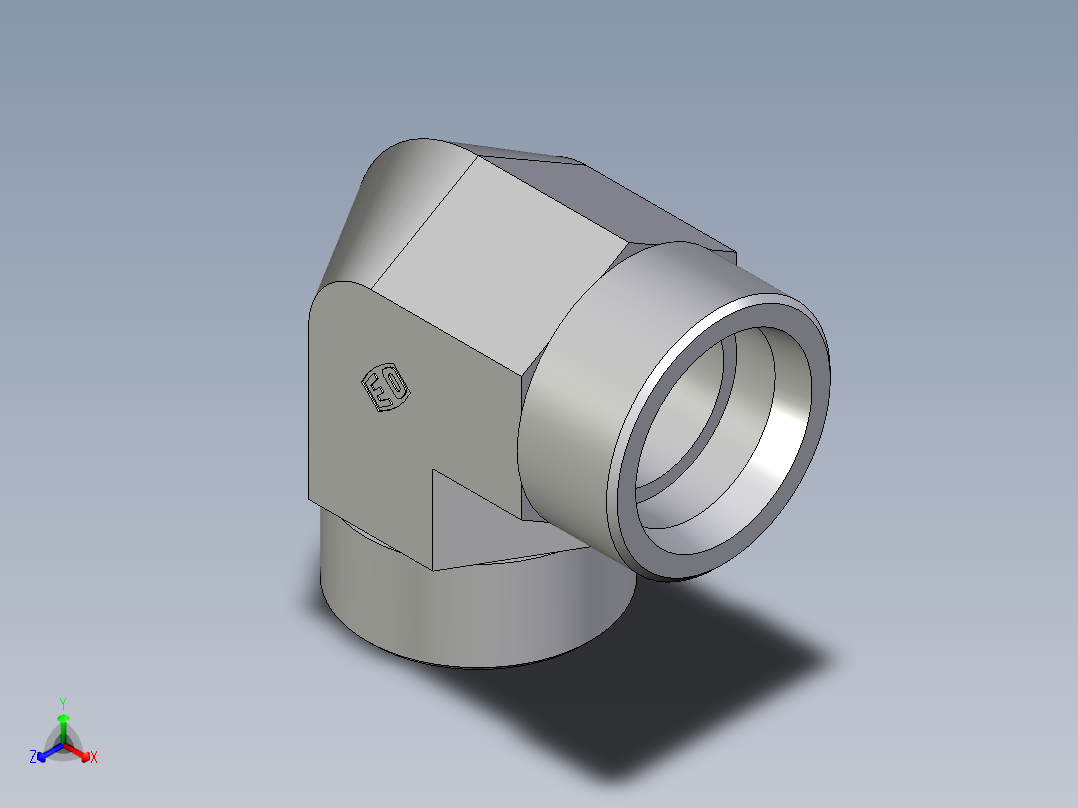 卡套式工业通用硬管接头EO_Union_elbow_W38SCFX