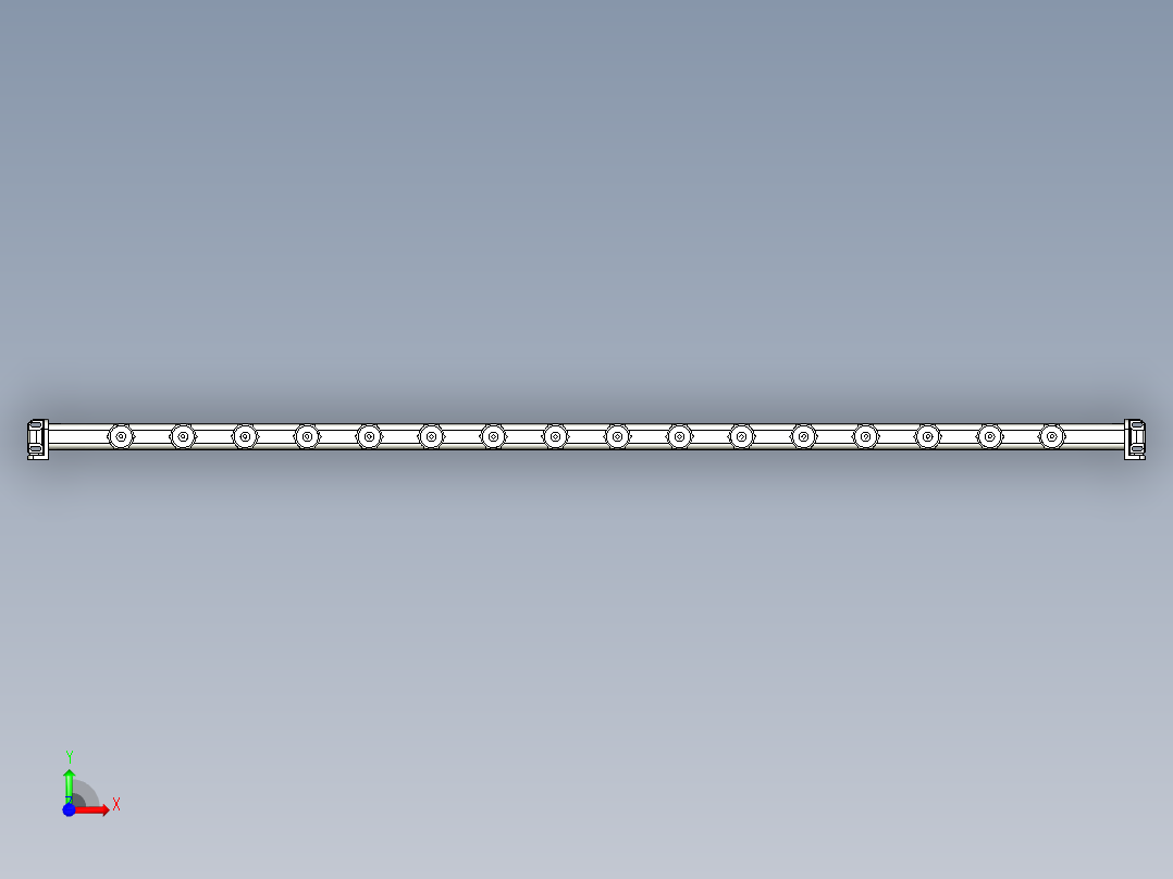基恩士SJ-H108C_kc图纸模型前视图