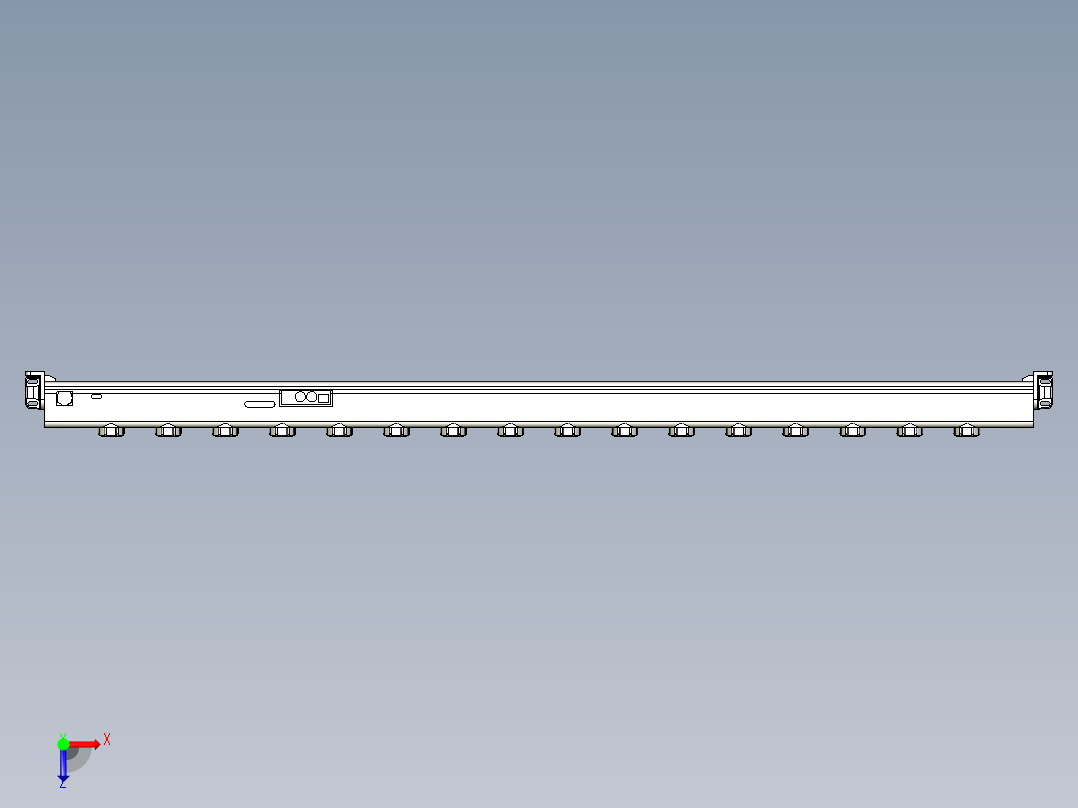 基恩士SJ-H108C_kc图纸模型俯视图