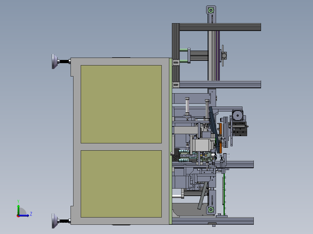 2023.02月-空调保护器底板焊接检测（sw20可编辑+工程图）左视图