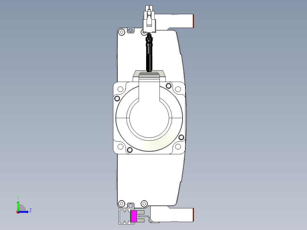 威洛博QF20-Lxx-C-S1080-BC-ZP75-C3左视图
