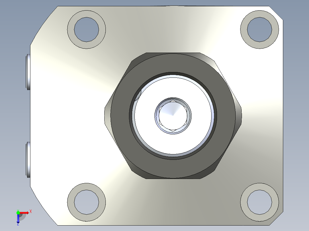 KOSMEKLHS0750-GL-Y30多系列多零件图纸模型俯视图