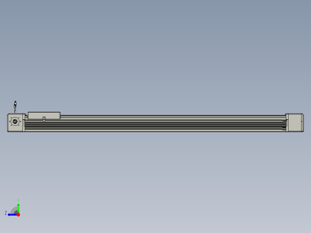 威洛博直线电机模组EB16-L208-S1450-R-ZP75-MS3-5K右视图