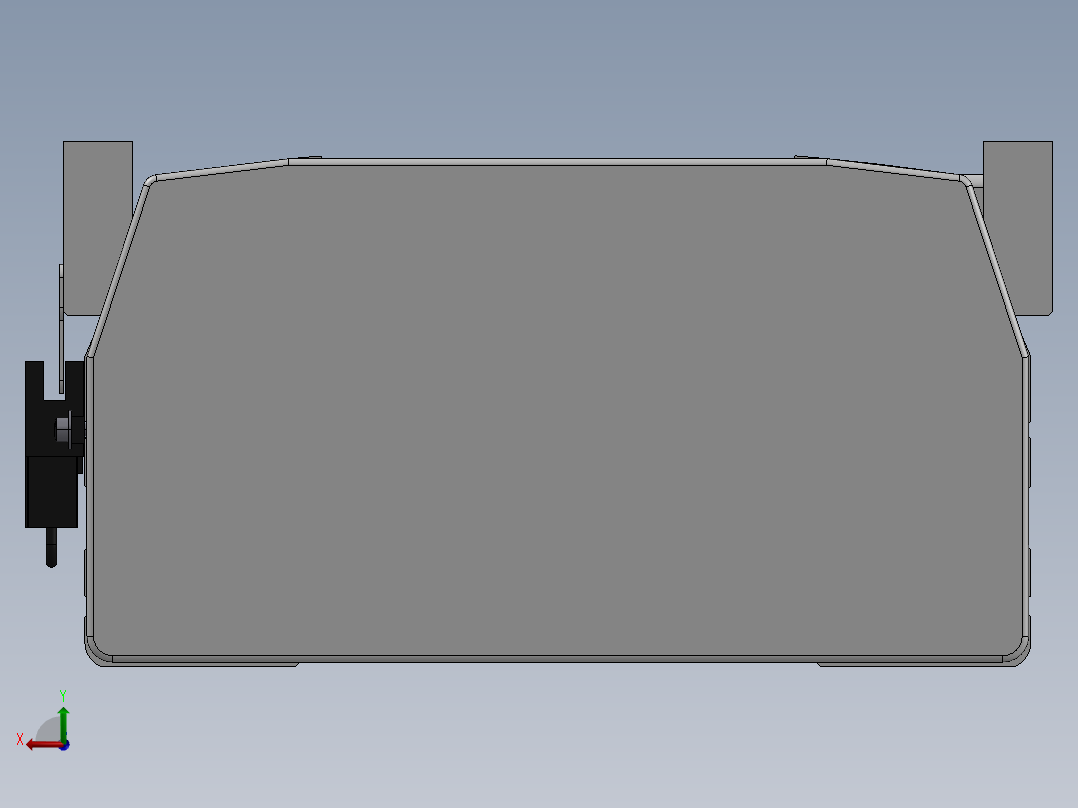 精密模组MT220-L150-2600-L-M75-C4后视图