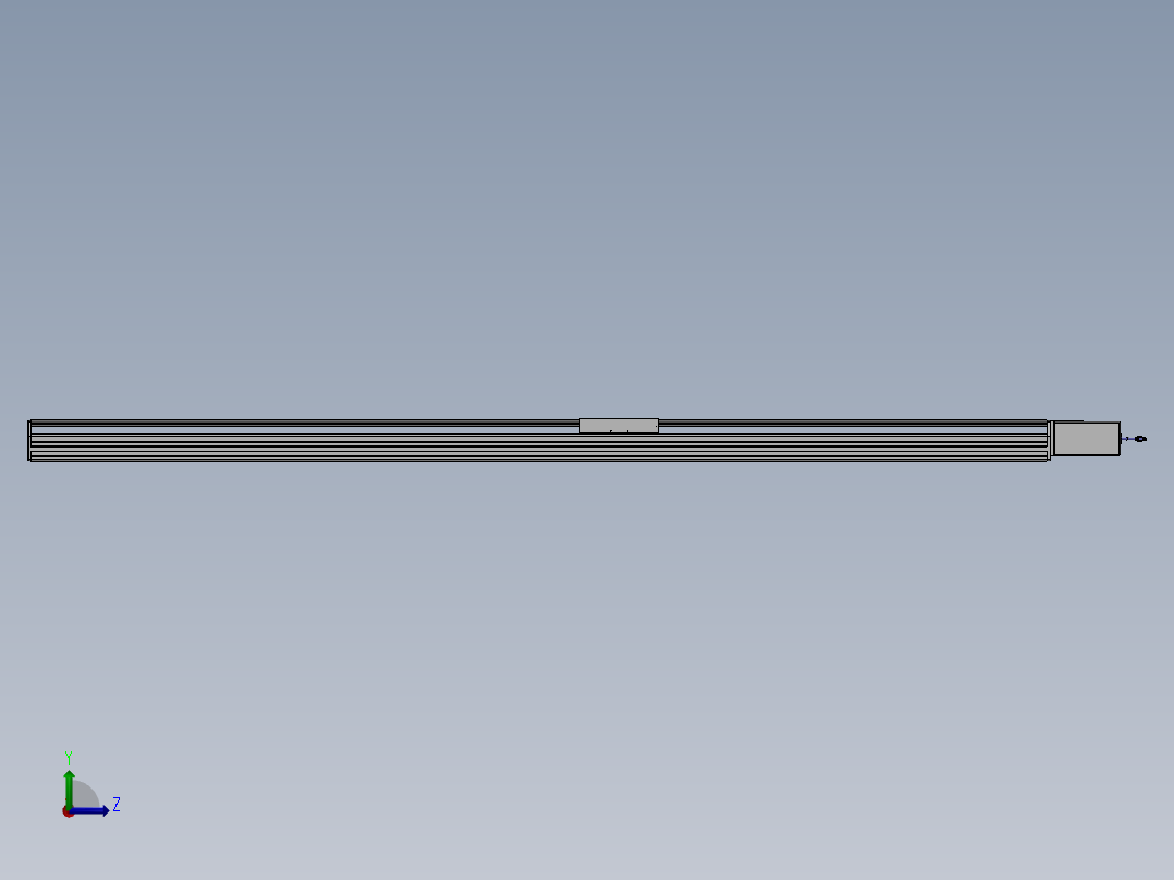 精密模组MT220-L150-2600-L-M75-C4左视图