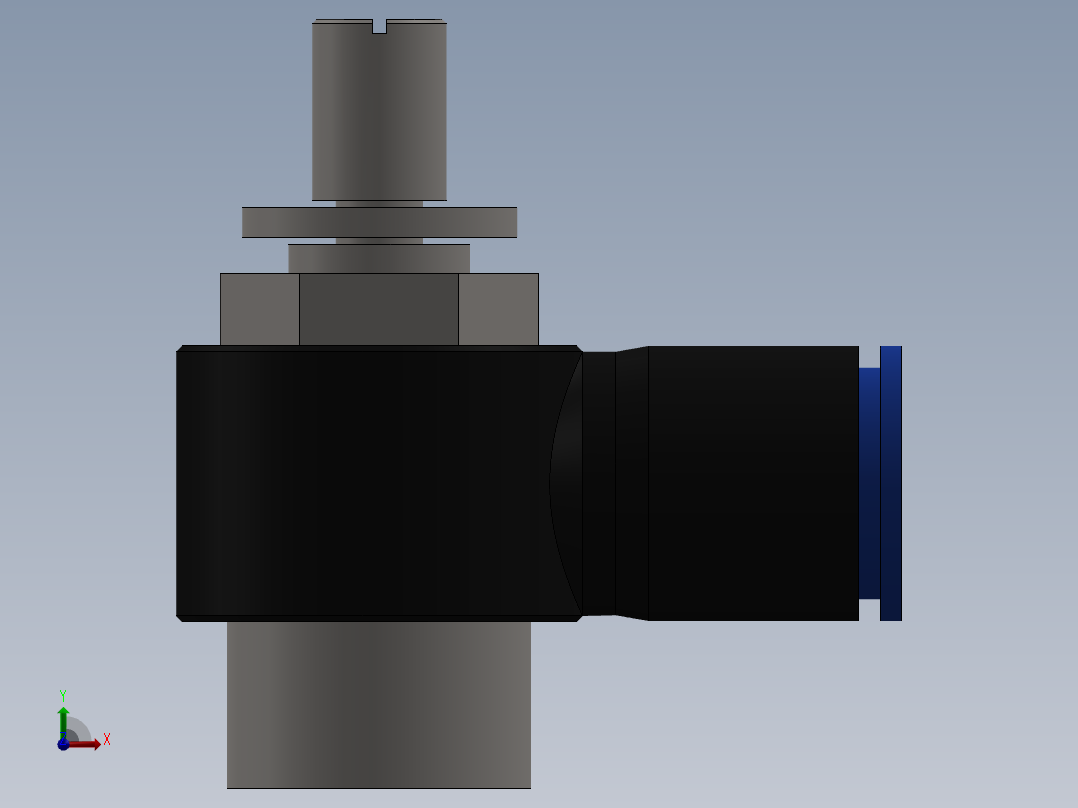 Ø12 x 1-2 - CONTROLE DE FLUXO 90° BANJO (C0K511248)前视图