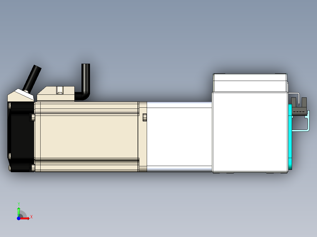 欧规系列-LB6A-L130-S2100-BR-ZP40-C3前视图